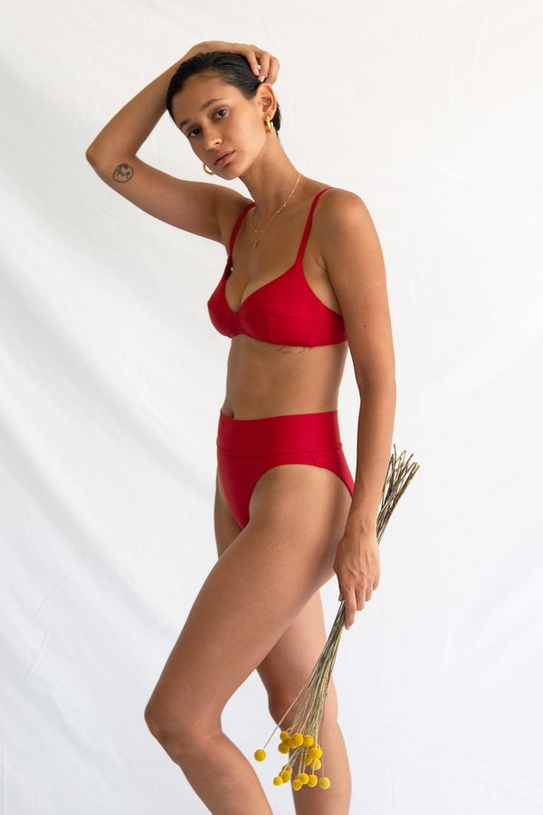 Galamaar High Kick Brief - ROUGE Galamaar High Kick Brief - ROUGE
