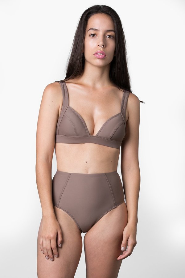 Galamaar Neeve Contour Top - Smoked Taupe Galamaar Neeve Contour Top - Smoked Taupe