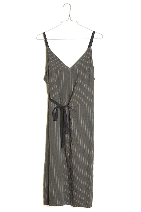 Elsa Esturgie Armure Dress - Anthracite Elsa Esturgie Armure Dress - Anthracite