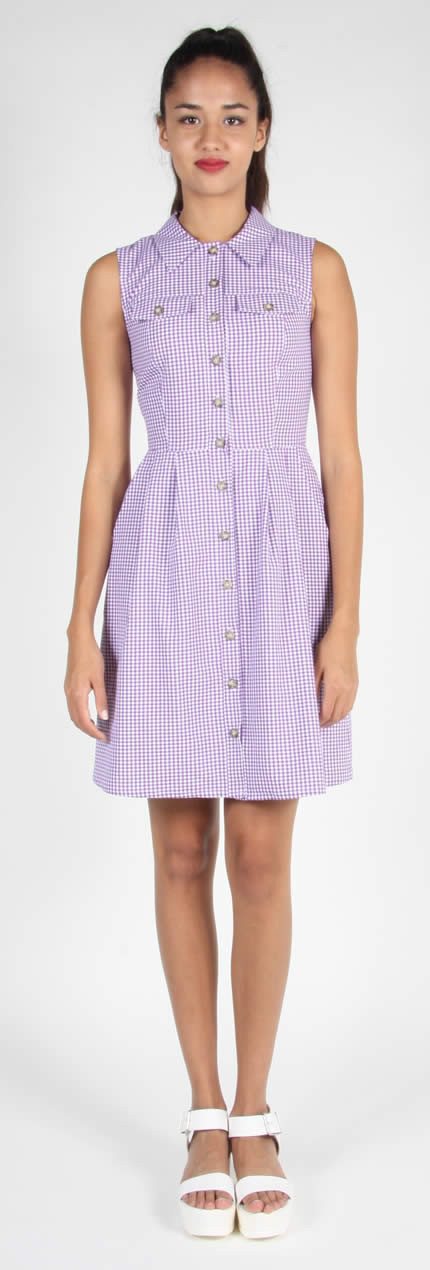 Birds of North America Lovebird Dress (Violet) Birds of North America Lovebird Dress (Violet)