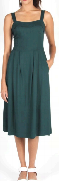 Birds of North America Passerine Dress (Forest Green) Birds of North America Passerine Dress (Forest Green)