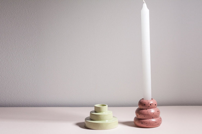 YYY taper candle holders