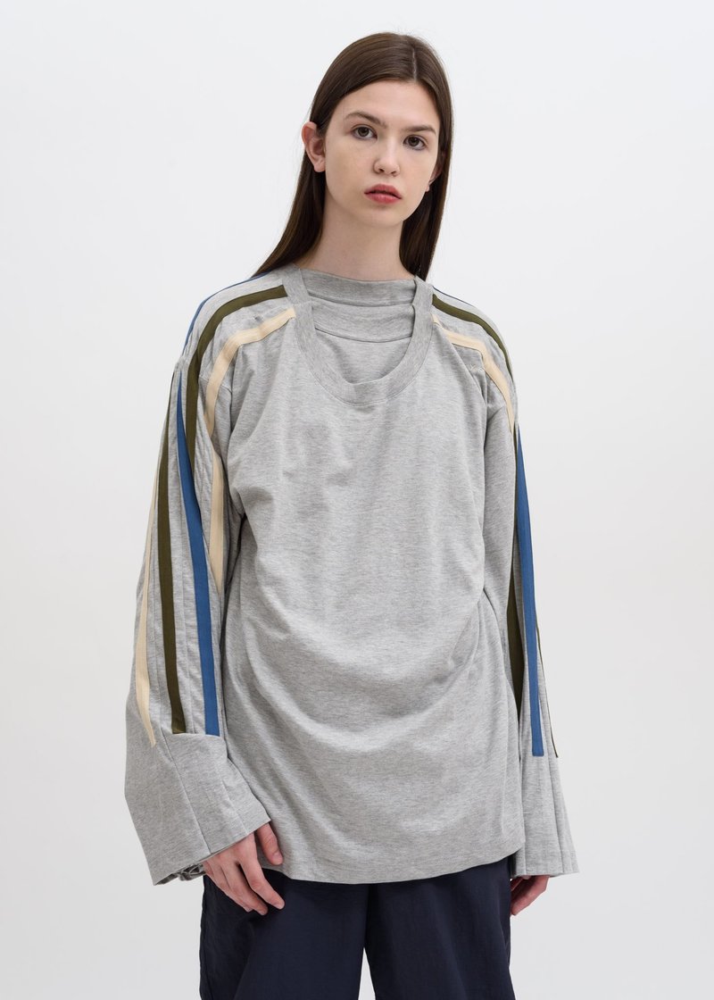 Y/project Five Layer Sweatshirt - Grey | Garmentory