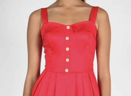 Birds of North America Tyrant Dress (Red) Birds of North America Tyrant Dress (Red)