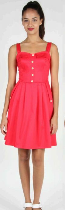 Birds of North America Tyrant Dress (Red) Birds of North America Tyrant Dress (Red)