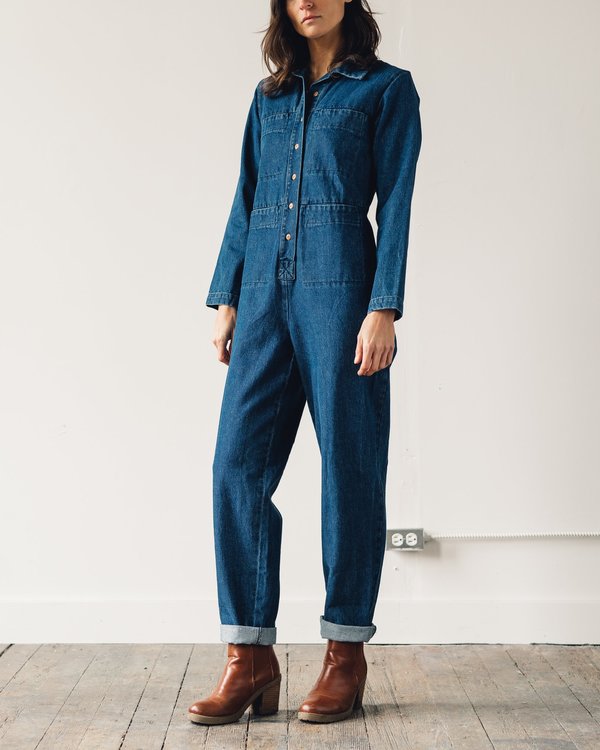Ilana Kohn Tia Coverall - Denim | Garmentory