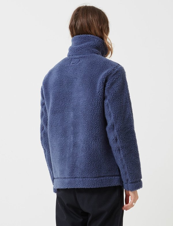 Albam Fleece Zip Jacket - Indigo Blue Albam Fleece Zip Jacket - Indigo Blue
