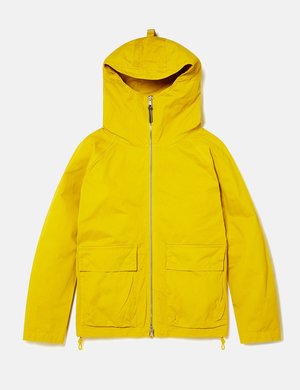 Albam Zipped Hooded Parka - Rich Yellow Albam Zipped Hooded Parka - Rich Yellow