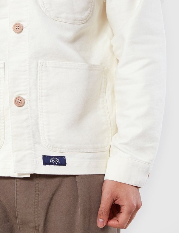 Bleu De Paname Veste De Comptoir Jacket - White Bleu De Paname Veste De Comptoir Jacket - White
