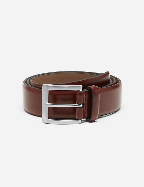 Dents Plain Leather Belt - Tan Leather Dents Plain Leather Belt - Tan Leather
