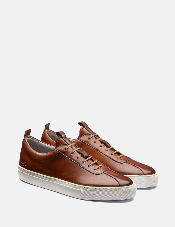 Grenson Leather Sneakers No.1 - Tan Grenson Leather Sneakers No.1 - Tan