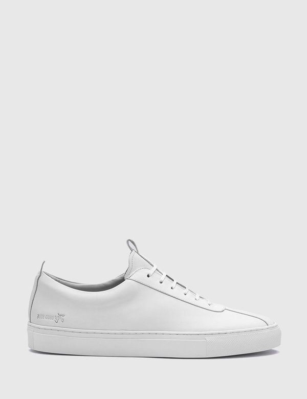 Grenson Leather Sneakers No.1 - White Grenson Leather Sneakers No.1 - White