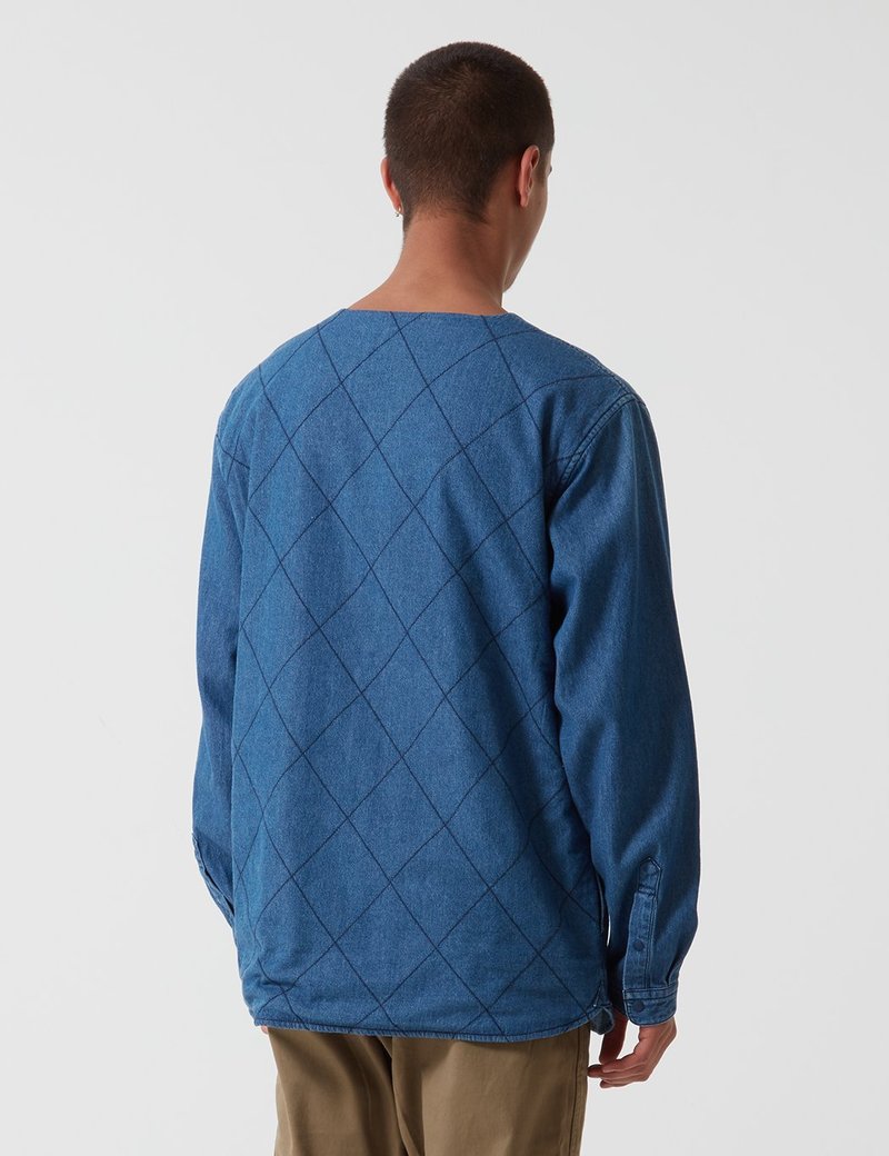 Manastash O.D Work Layer Jacket - Indigo Denim Blue