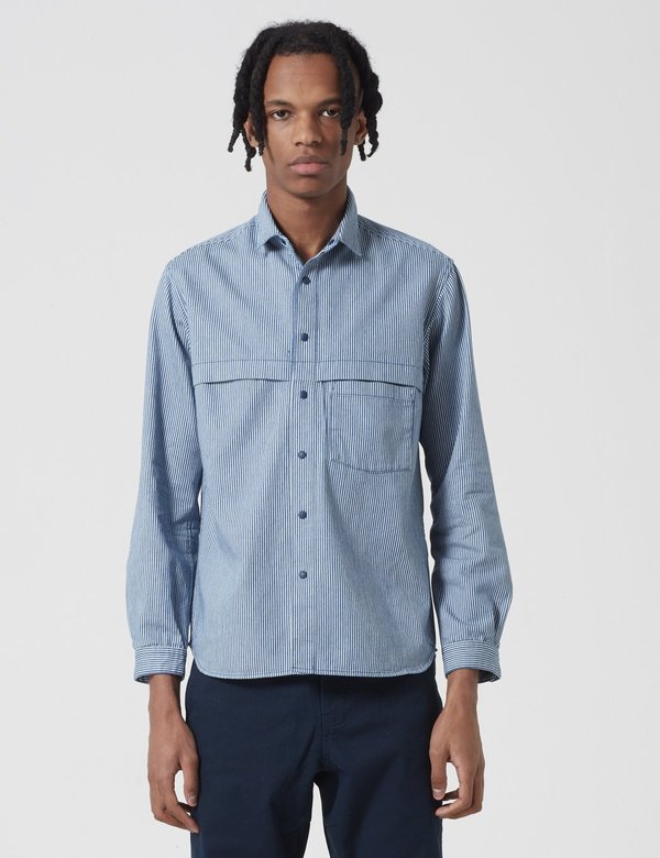 Manastash O.D Work Shirt - Navy Blue Manastash O.D Work Shirt - Navy Blue