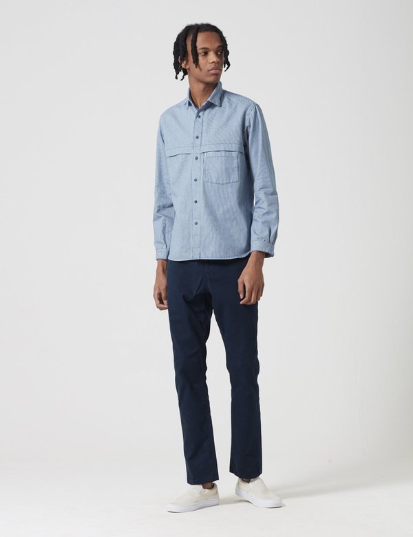 Manastash O.D Work Shirt - Navy Blue Manastash O.D Work Shirt - Navy Blue