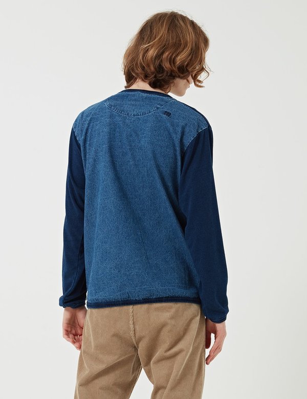 Manastash Snug Pile Sweat - Indigo Blue Manastash Snug Pile Sweat - Indigo Blue