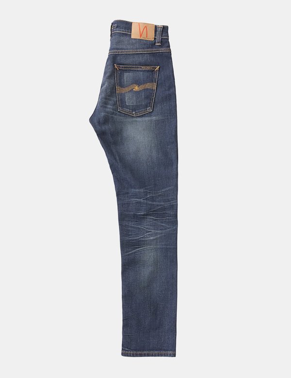 Nudie Dude Dan Regular Jeans - Bruised Blue Nudie Dude Dan Regular Jeans - Bruised Blue