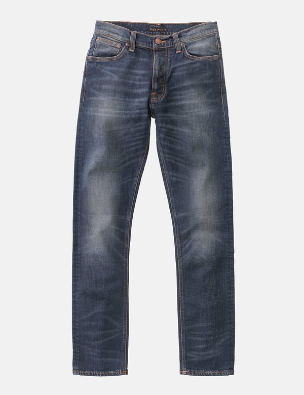 Nudie Dude Dan Regular Jeans - Dark Authentic Comfort Nudie Dude Dan Regular Jeans - Dark Authentic Comfort