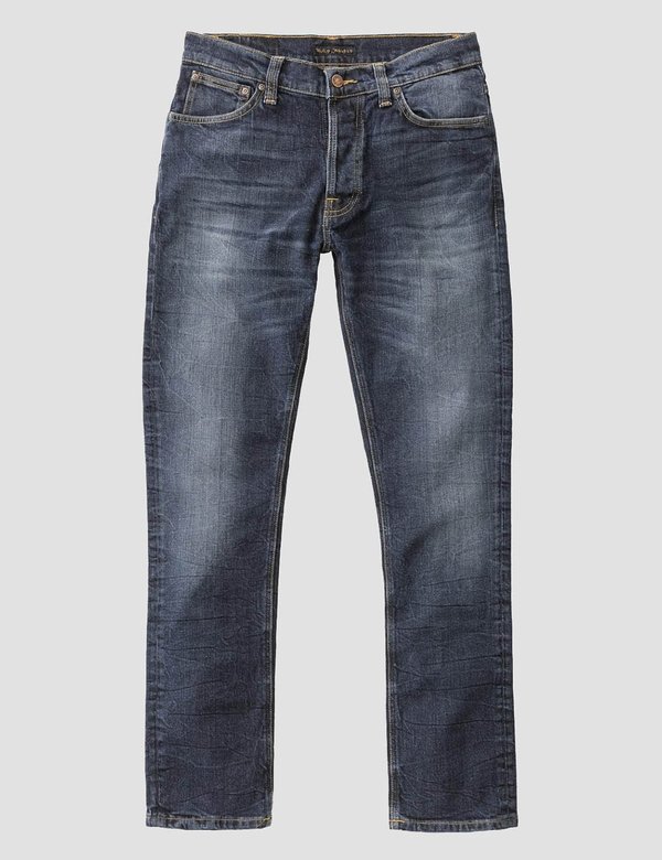 Nudie Dude Dan Jeans - Dark Fuzz Navy Nudie Dude Dan Jeans - Dark Fuzz Navy