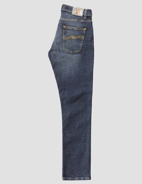 Nudie Dude Dan Jeans - Dark Fuzz Navy Nudie Dude Dan Jeans - Dark Fuzz Navy