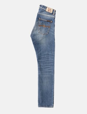 Nudie Fearless Freddie Loose Taper Jeans - Midnight Worn Blue Nudie Fearless Freddie Loose Taper Jeans - Midnight Worn Blue