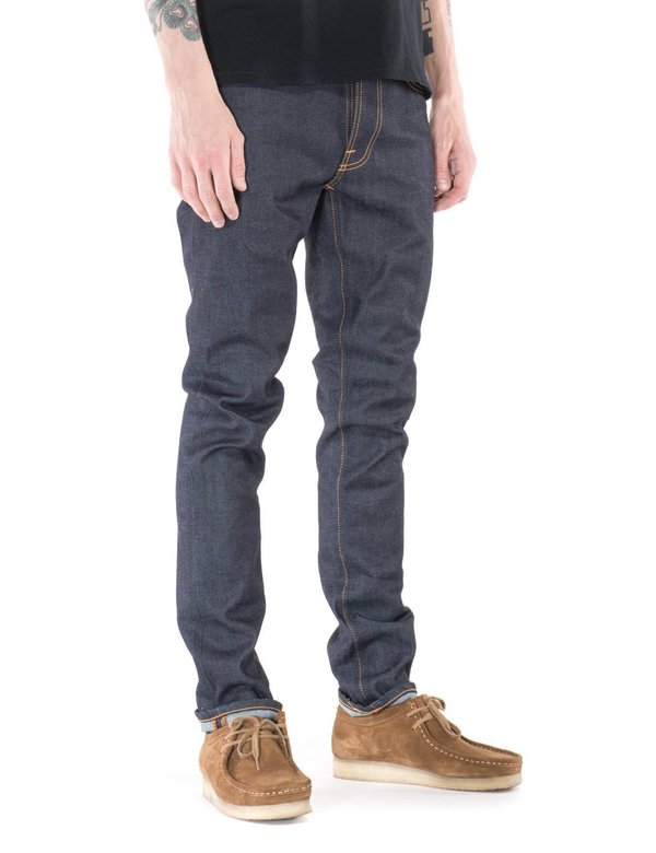Nudie Lean Dean Slim Tapered Jeans - Dry 16 Dips Nudie Lean Dean Slim Tapered Jeans - Dry 16 Dips