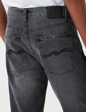 Nudie Jeans Lean Dean Slim Tapered Jeans - Mono Grey Nudie Jeans Lean Dean Slim Tapered Jeans - Mono Grey