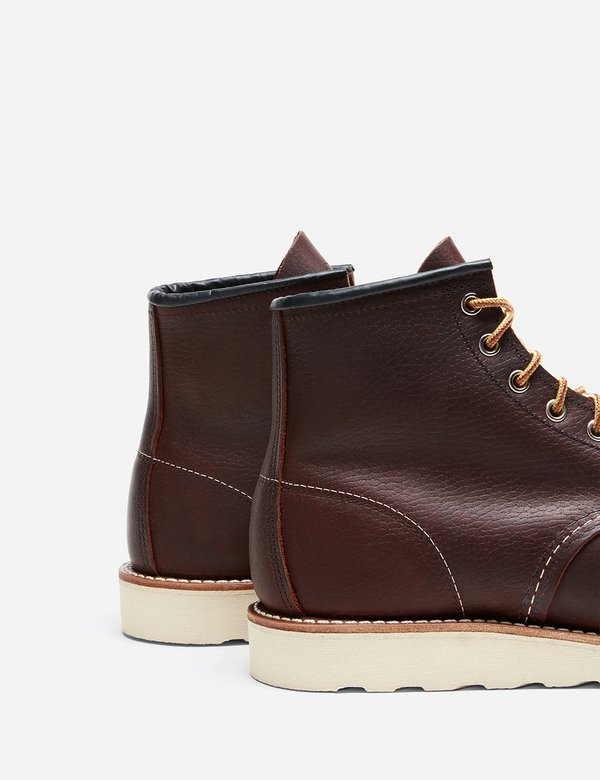 Red Wing Shoes 6" Leather Moc Toe Boot 8138 - Brown Red Wing Shoes 6" Leather Moc Toe Boot 8138 - Brown