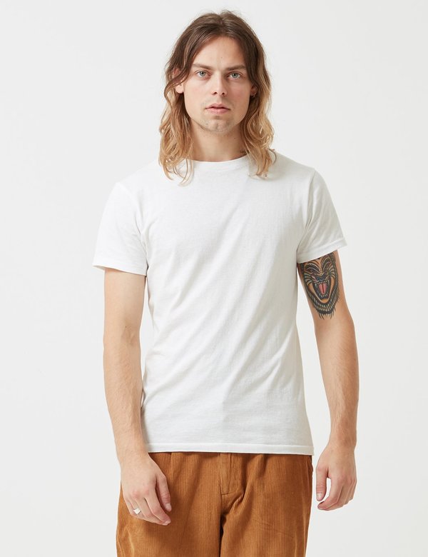 Velva Sheen Classic Tubular USA Made T-shirt - White Velva Sheen Classic Tubular USA Made T-shirt - White