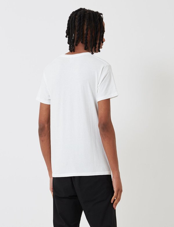 Velva Sheen Classic USA Made T-shirt Pocket - White Velva Sheen Classic USA Made T-shirt Pocket - White