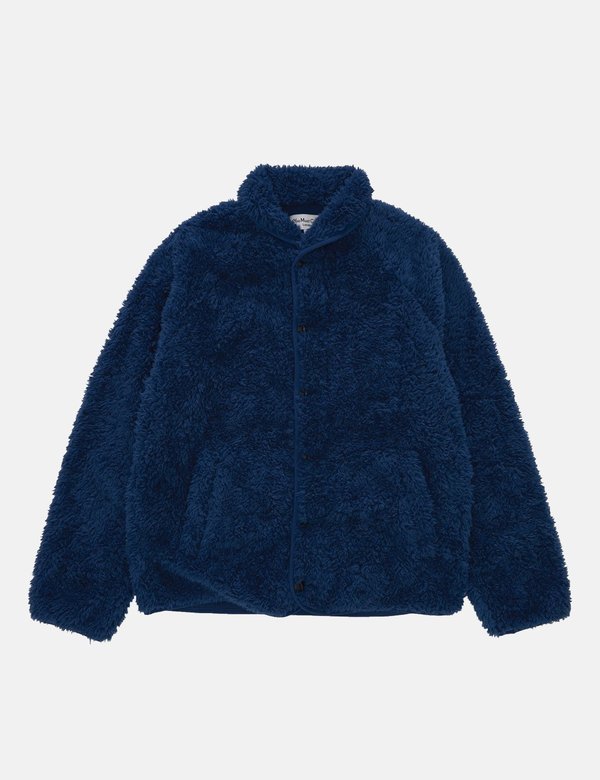 YMC Beach Jacket - Blue Fleece | Garmentory