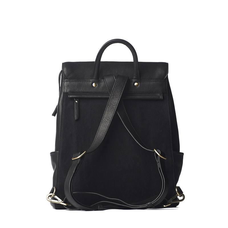 O My Bag Jean Soft Grain Leather Backpack Black Garmentory