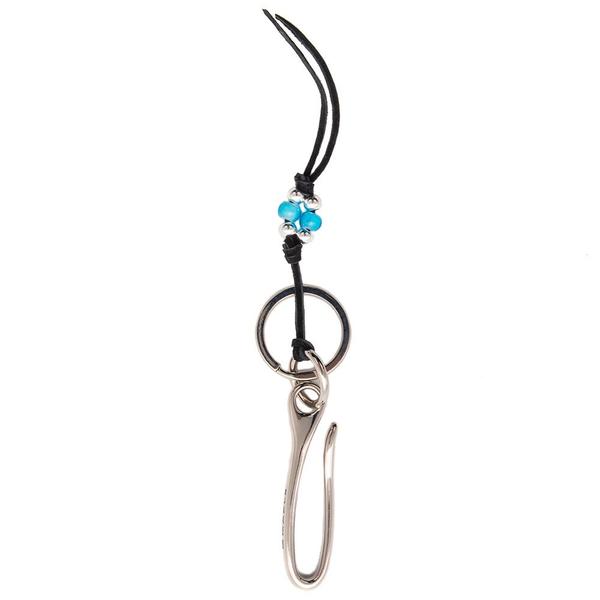 Maple Long Tail Key Hook - Black/Turquoise Maple Long Tail Key Hook - Black/Turquoise
