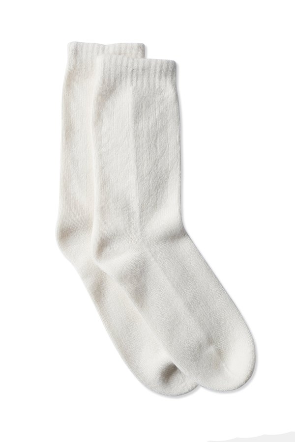 Oyuna Cashmere Travel Socks - Ivory Oyuna Cashmere Travel Socks - Ivory
