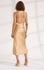 Dion Lee Bias Weave Cowl Dress - Sand - Thumbnail 1
