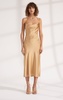 Dion Lee Bias Weave Cowl Dress - Sand - Thumbnail 3