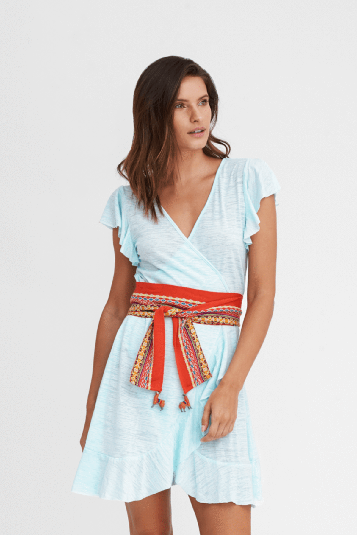 pitusa short dress PITUSA Mini Sundress Celeste / Standard