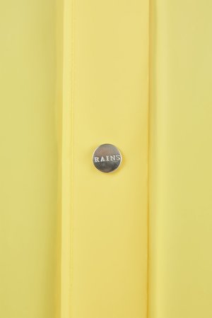 Unisex Rains Hooded Coat - Foggy Yellow Unisex Rains Hooded Coat - Foggy Yellow