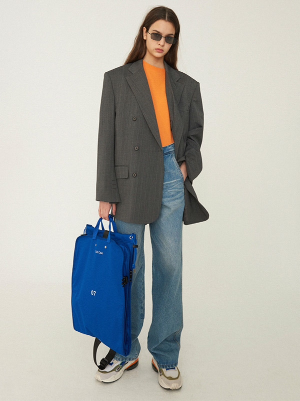Ader Error Z Suitcase Bag - Blue | Garmentory
