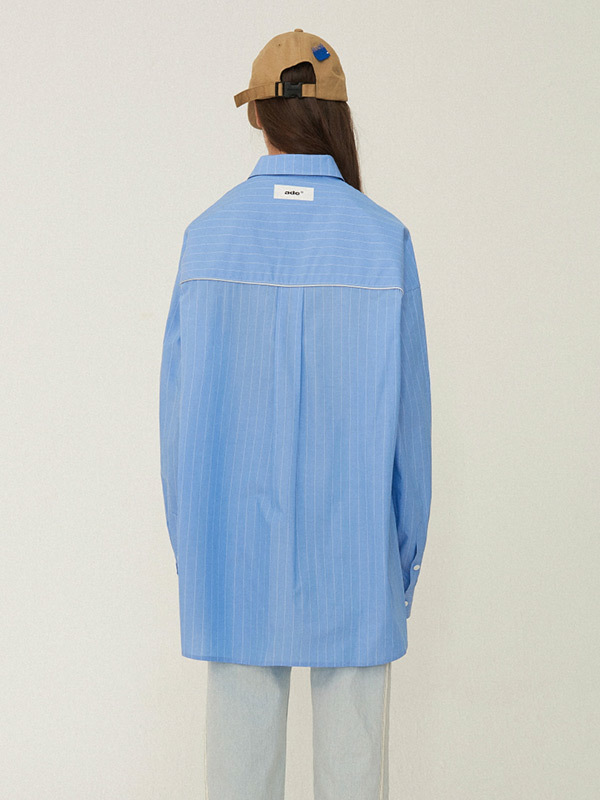 シャツ ader error thunder shirt Ader Error Thunder Shirts - Sky Blue | Garmentory