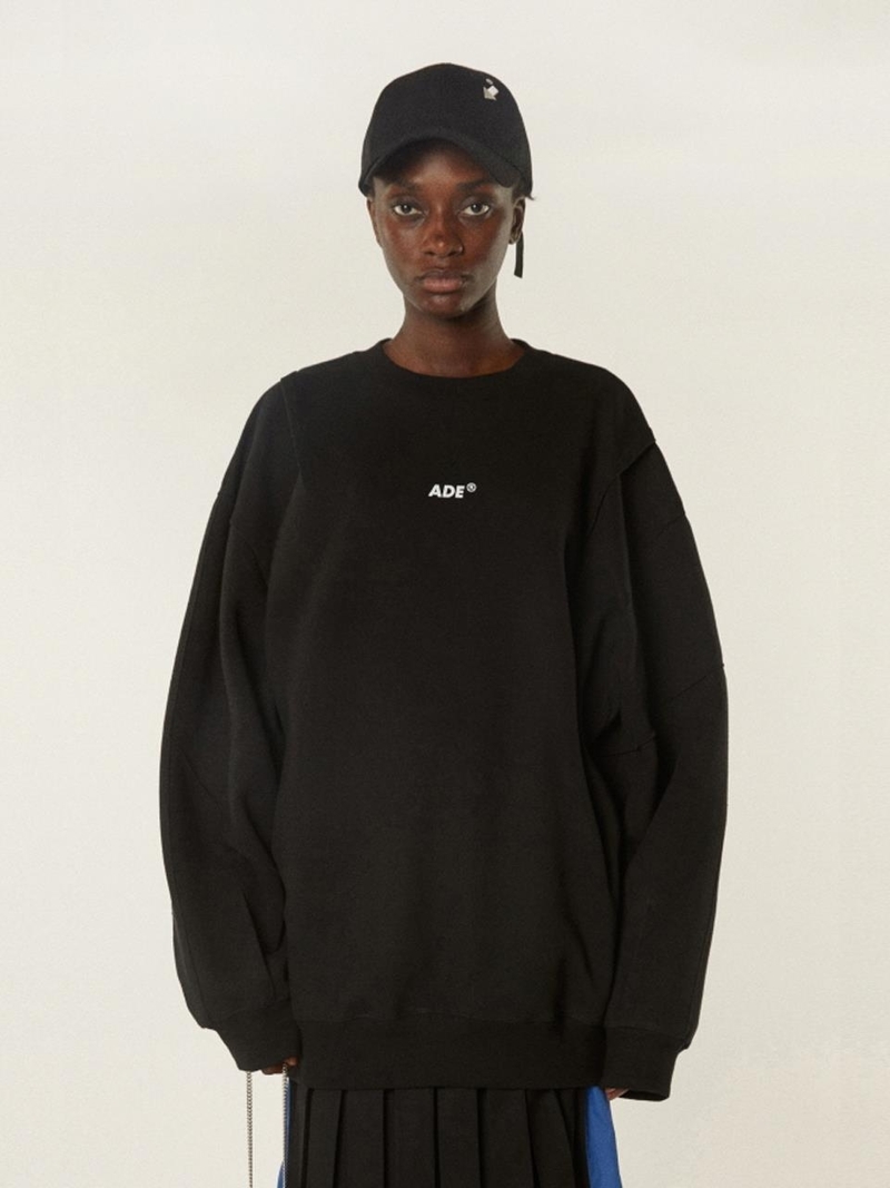Ader Error Ade Sweatshirt - Noir | Garmentory