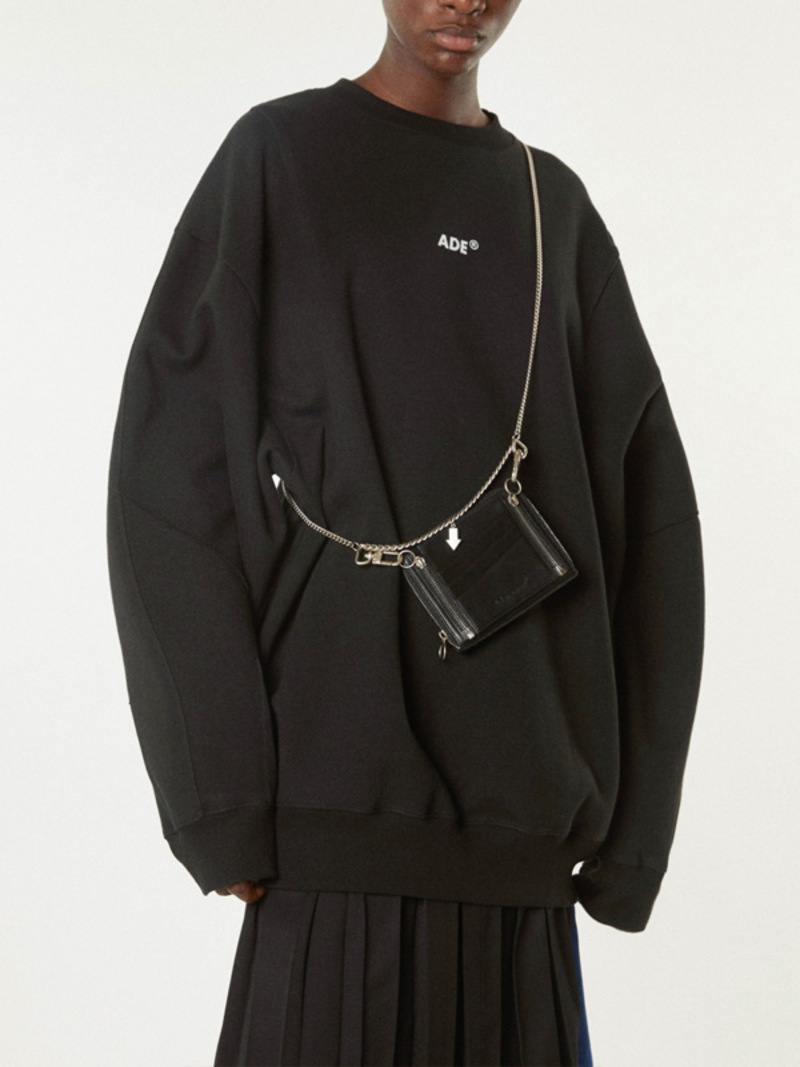 Ader Error Ade Sweatshirt - Noir | Garmentory