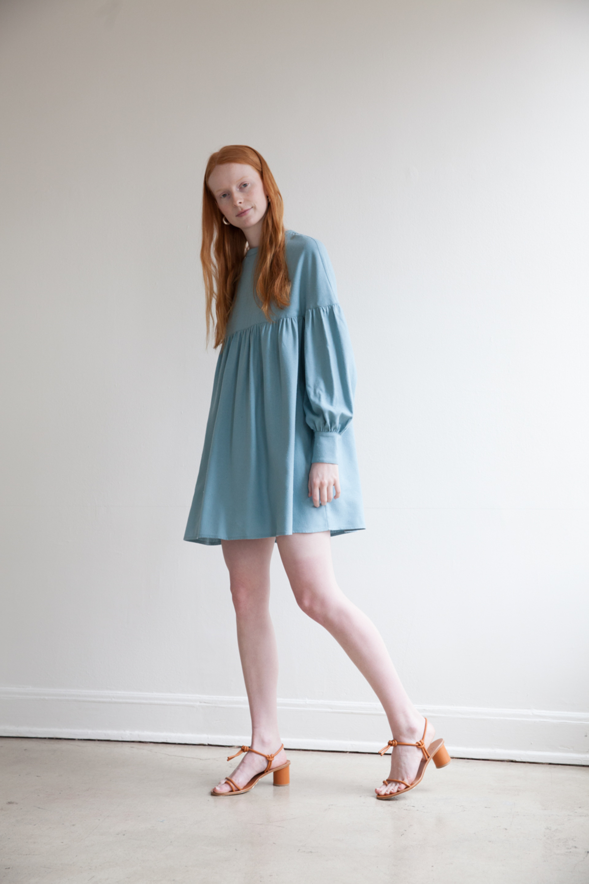 junior bridesmaid dresses light blue Daphne Modest Dress in Electric Blue – A Closet Full of Dresses