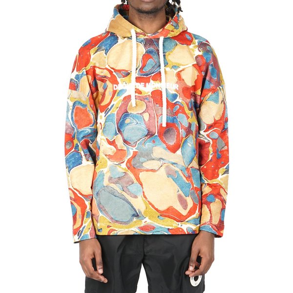 ソーキ DROLE DE MONSIEUR Marbled Hoodie Drôle de Monsieur MARBLED HOODIE | Garmentory