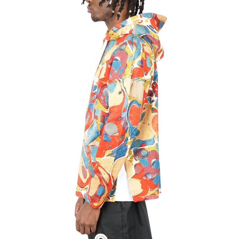 Drôle de Monsieur MARBLED HOODIE | Garmentory