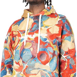 Drôle de Monsieur MARBLED HOODIE | Garmentory