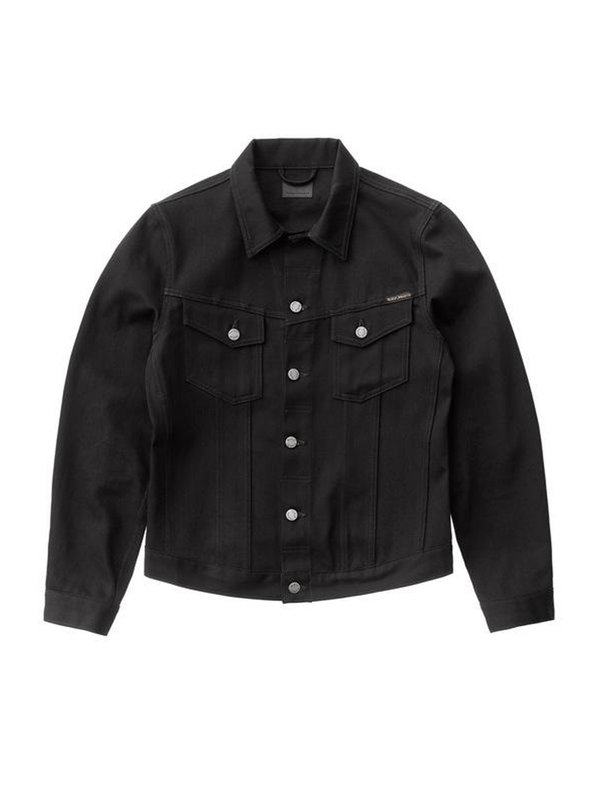 Nudie Jeans Billy Jacket - Dry Black Nudie Jeans Billy Jacket - Dry Black