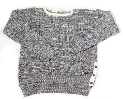 MICAELA GREG MARBLED PULLOVER MICAELA GREG MARBLED PULLOVER