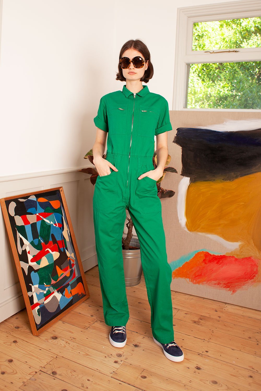 L.F.Markey Danny Boilersuit - Green 