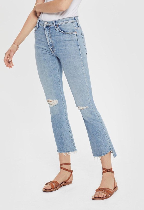 Mother Denim The Insider Crop Step Fray - The Problem With Miracles Mother Denim The Insider Crop Step Fray - The Problem With Miracles
